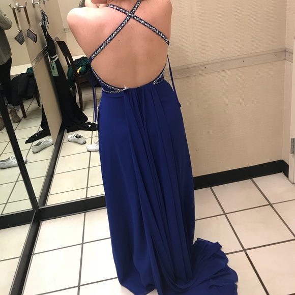 jcpenney Dresses Stunning Royal Blue Prom Dress Poshmark